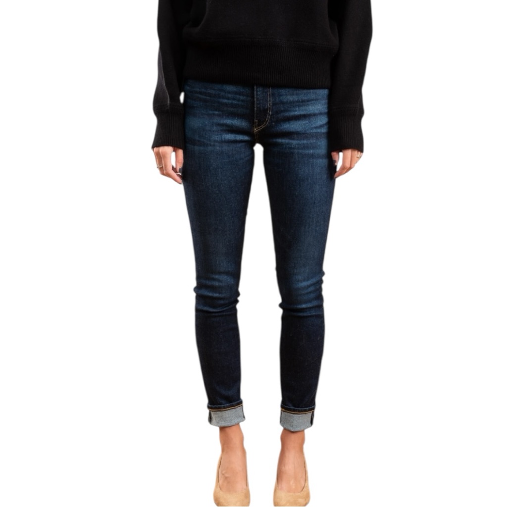 Cqy Anthropologie Palme High Rise Skinny Jean Influence Wash Size 24 Nwt